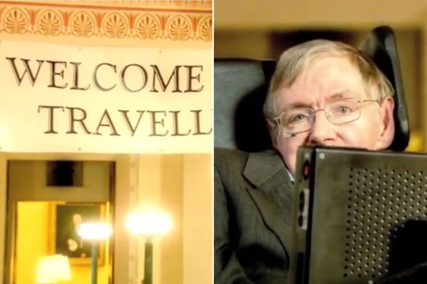 En 2009 Stephen Hawking organizó "la fiesta del siglo". No acudió nadie precisamente porque Stephen Hawking la organizó