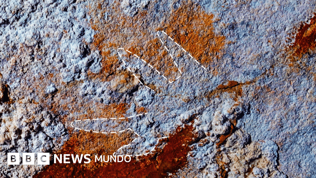 Una mano con garras rojas se vuelve la pintura rupestre conocida más antigua del mundo y podría reescribir la cronología de la creatividad humana