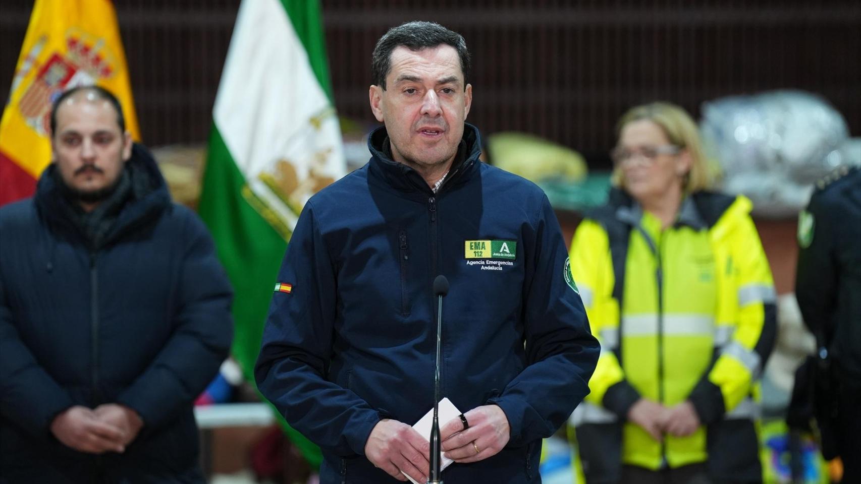 Juanma Moreno se rompe en el balance de Adamuz y apuesta por la lealtad institucional: "La transparencia debe ser máxima"