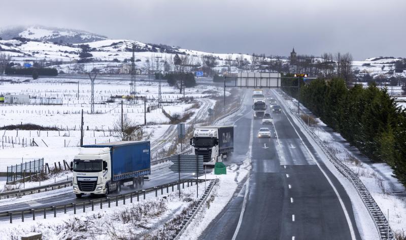 Las restricciones por el temporal entorpecen el abastecimiento de los supermercados