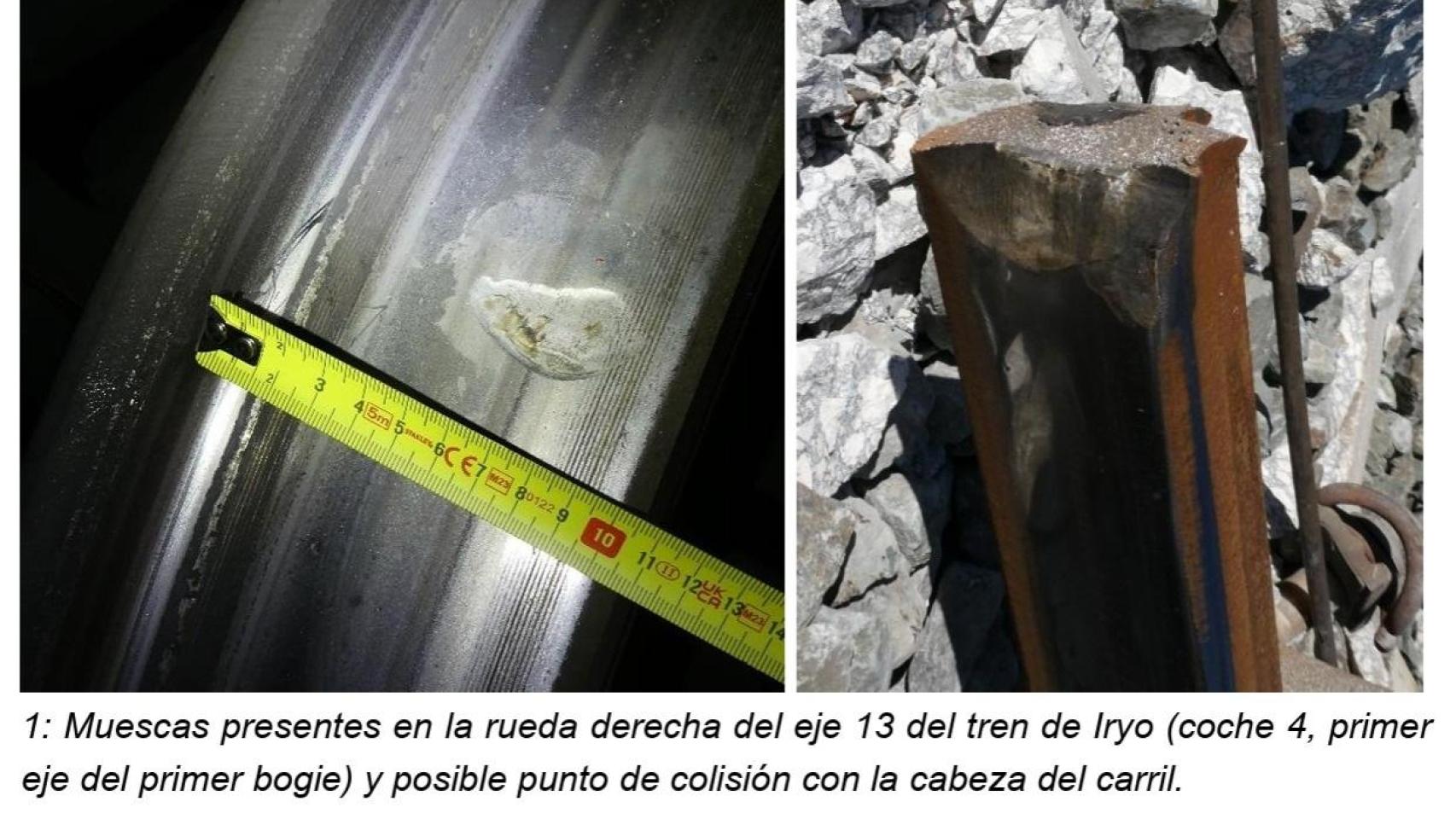 El primer informe del accidente apunta a una "fractura de la vía anterior al paso del Iryo" que lo hizo descarrilar