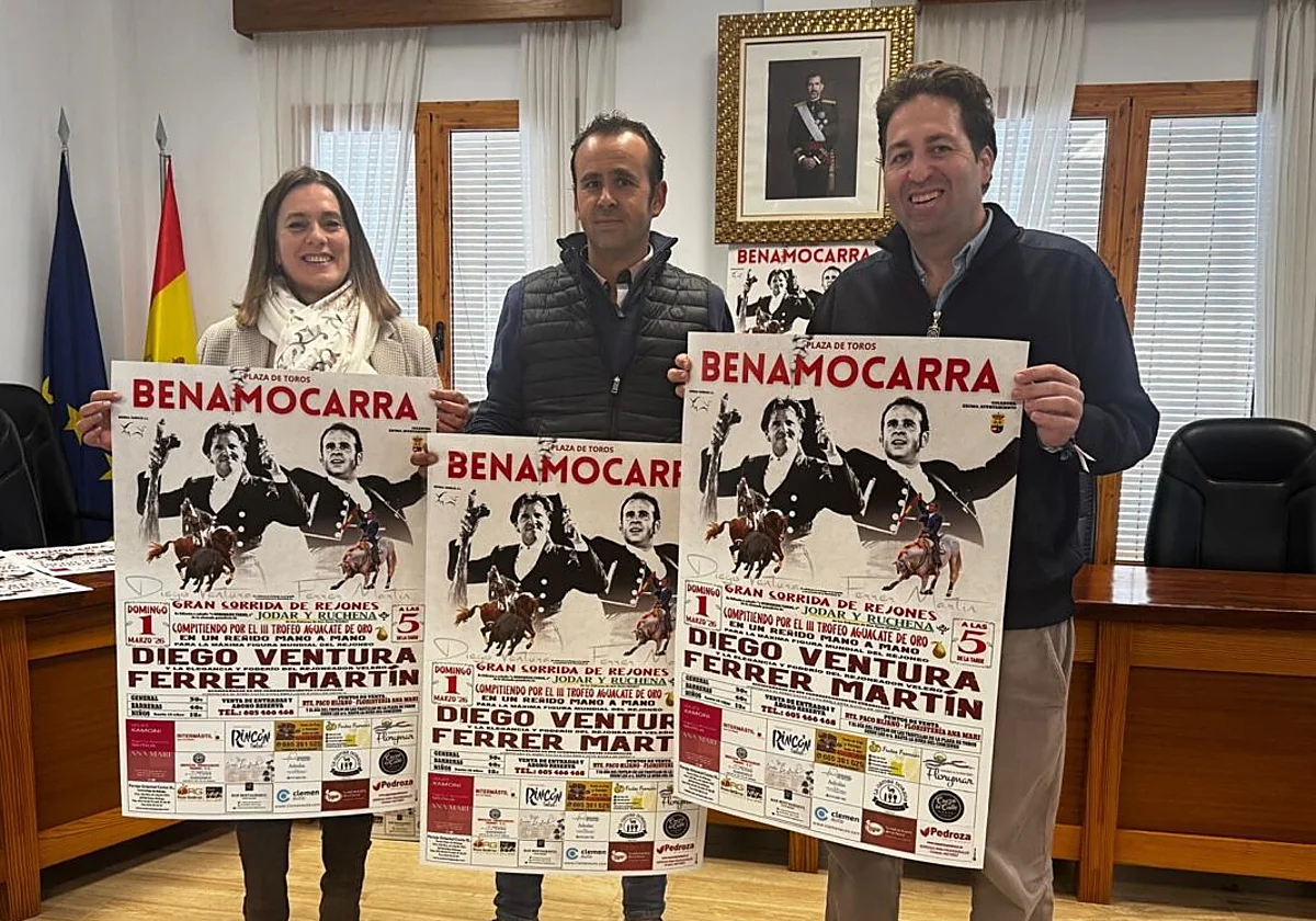 Diego Ventura y Martín Ferrer, mano a mano en Benamocarra