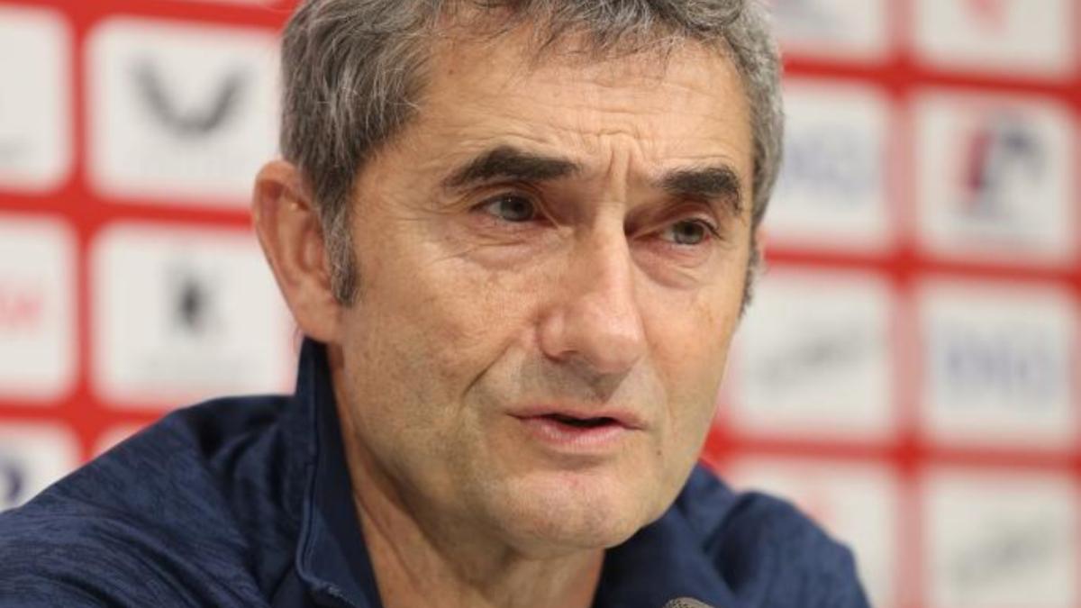 Ernesto Valverde: “Espero un Sevilla competitivo, como siempre lo es”