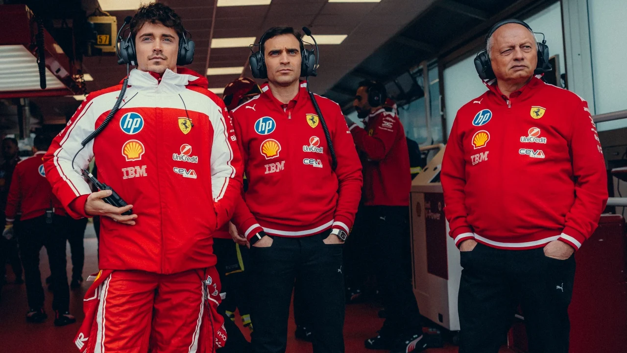 Ferrari también ‘se borra’ del primer día de test en Barcelona