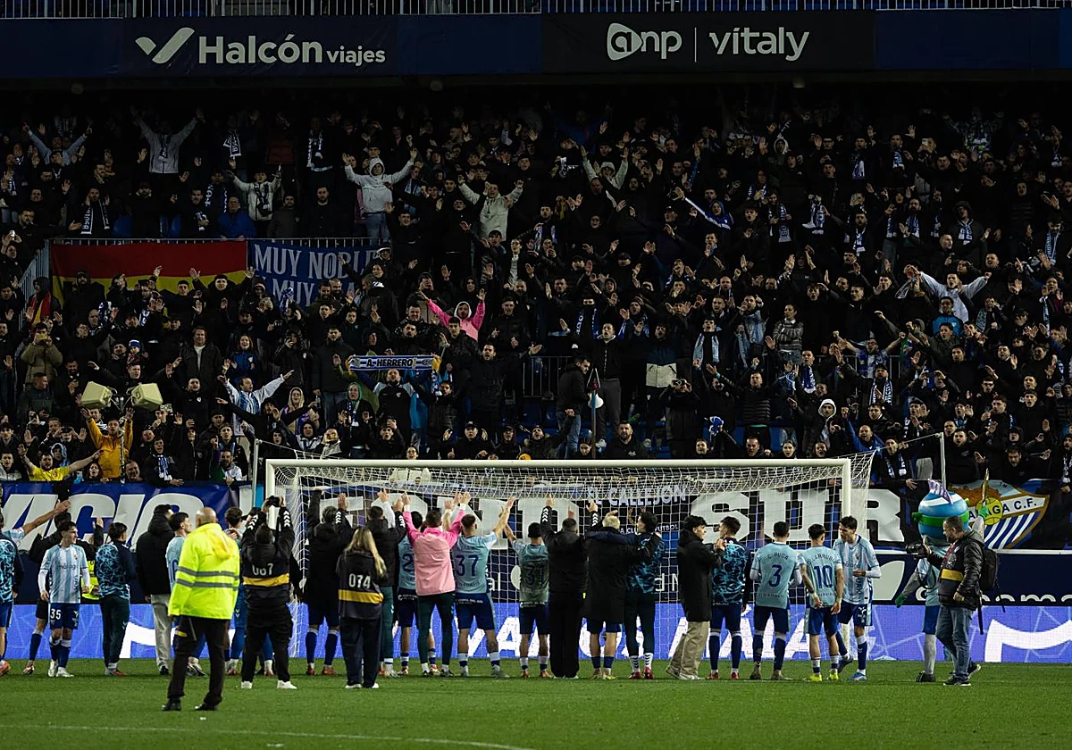 El Málaga, el equipo del momento en Europa