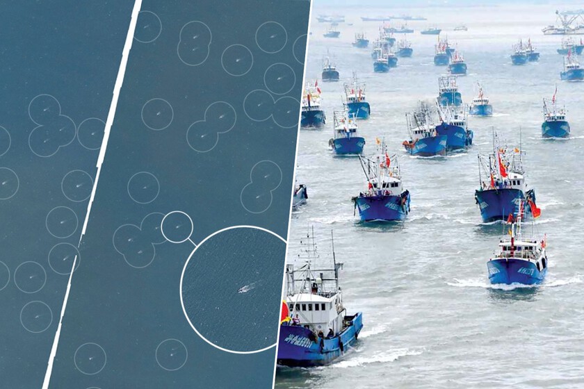 El mejor arma de China no dispara una sola bala: un "muro móvil" de 300 km para cerrar rutas marítimas al instante