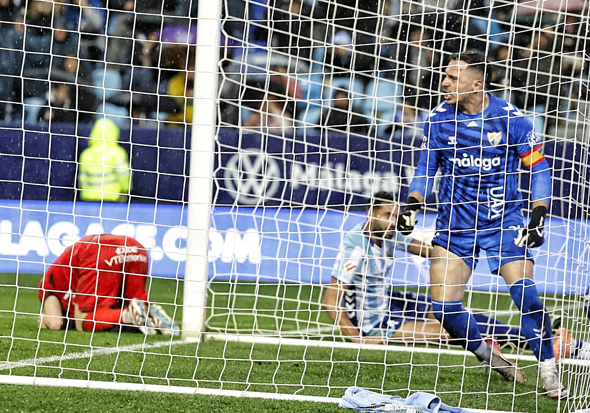 El Málaga, a sólo cuatro triunfos del primer objetivo, la salvación