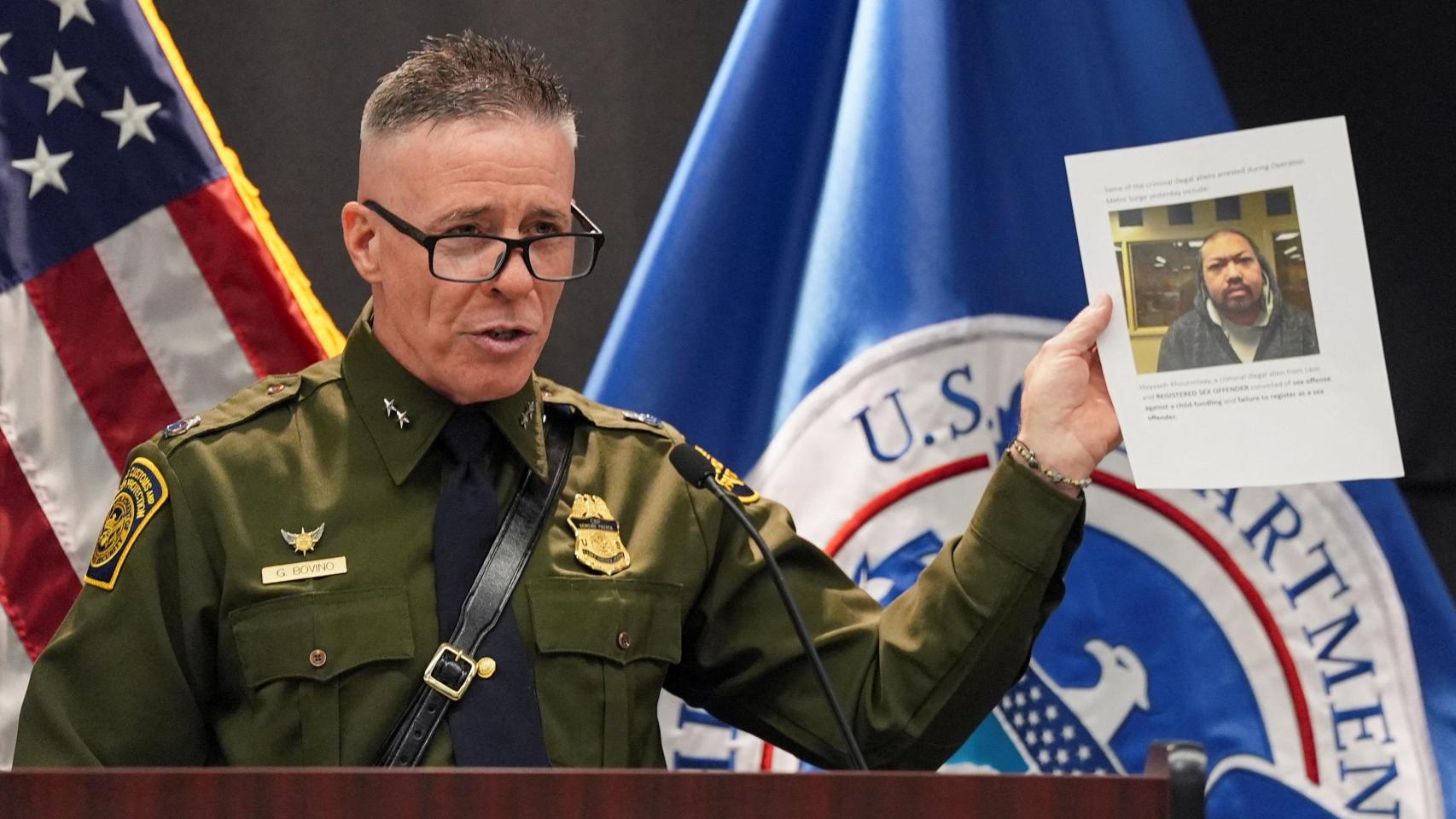 Greg Bovino, el azote de la política antiinmigratoria de Trump que lidera las redadas del ICE en Mineápolis