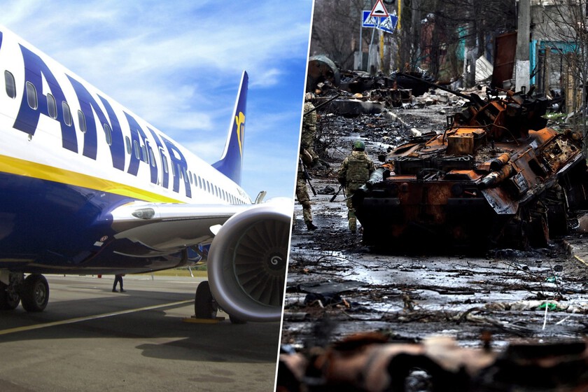 Mientras Ryanair elimina rutas en España, se frota las manos con un regreso: el de Ucrania con el turismo de catástrofe