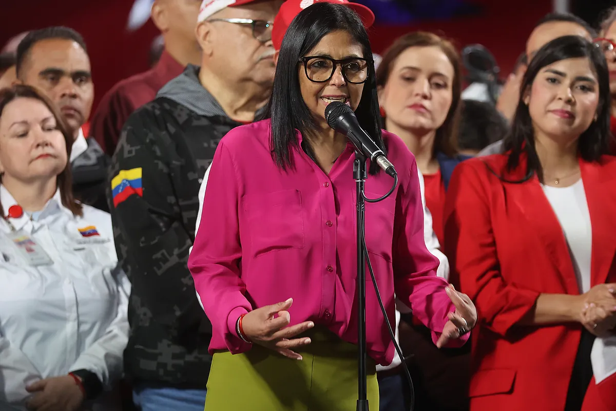 Delcy Rodríguez propone una ley de amnistía general para "reparar las heridas" en Venezuela