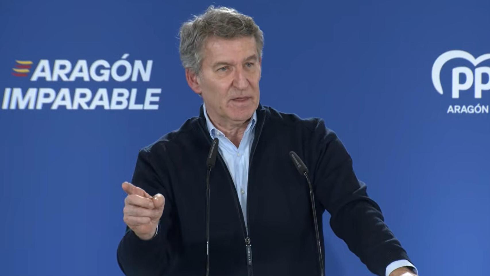 Feijóo: "Vamos a decir que no a la regularización masiva y sin garantías. No puede ser que la ilegalidad produzca derechos"