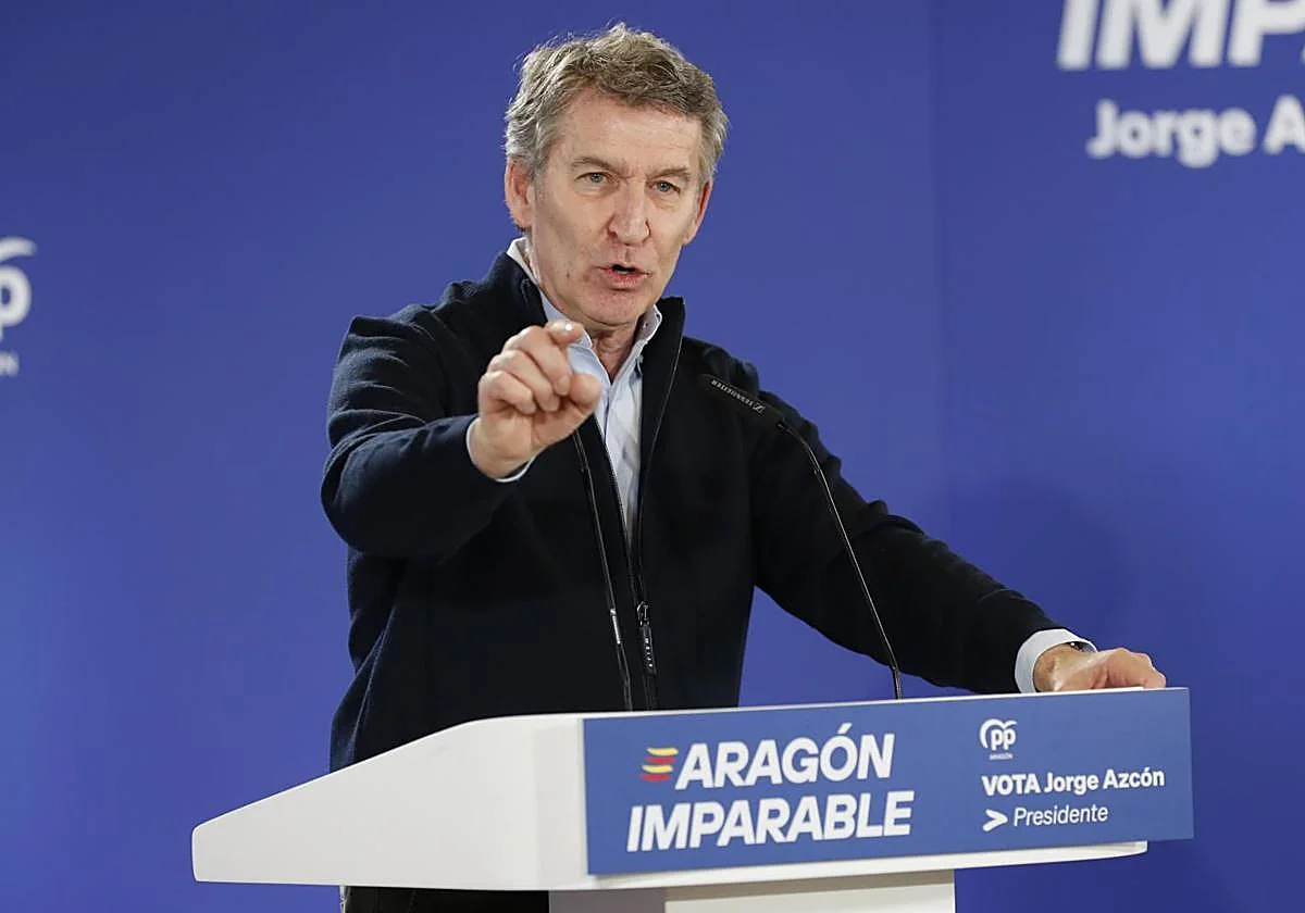 Feijóo apela al voto útil frente a un Sánchez «que quiere hacer fuerte a Vox»