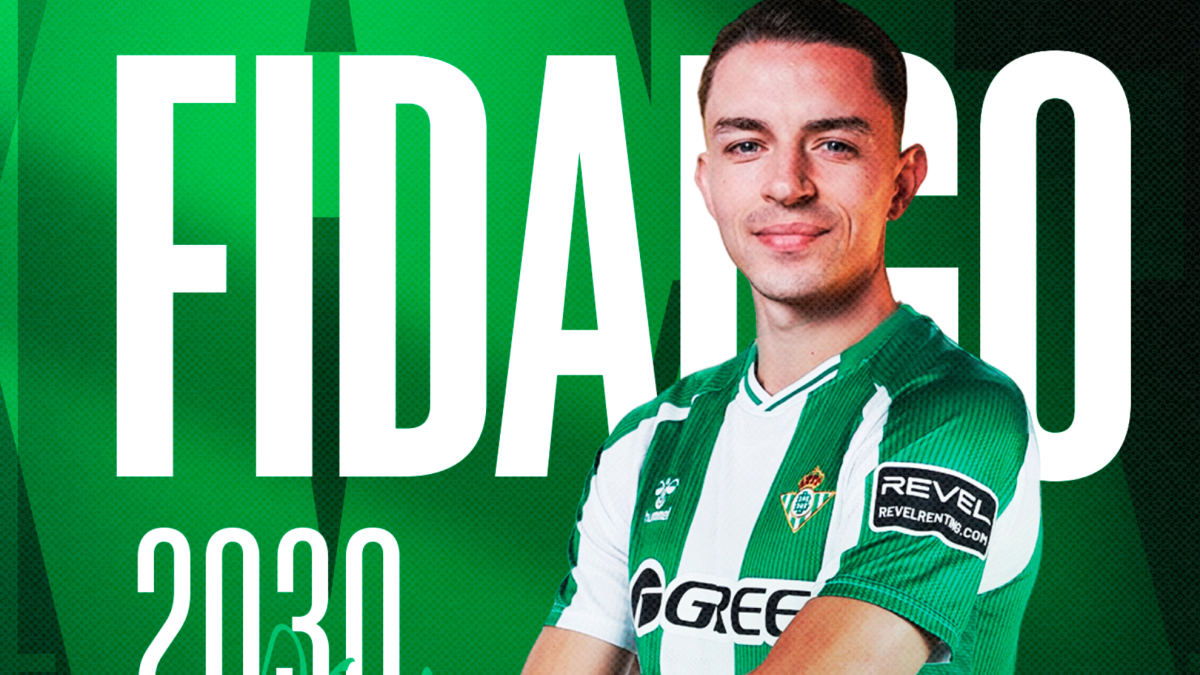 Álvaro Fidalgo, nuevo jugador del Betis hasta 2030