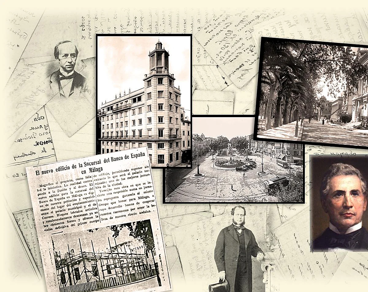El legendario Banco de Málaga en el siglo XIX: una vida corta, 14 empleados, una mujer entre los principales accionistas… y un intento de estafa