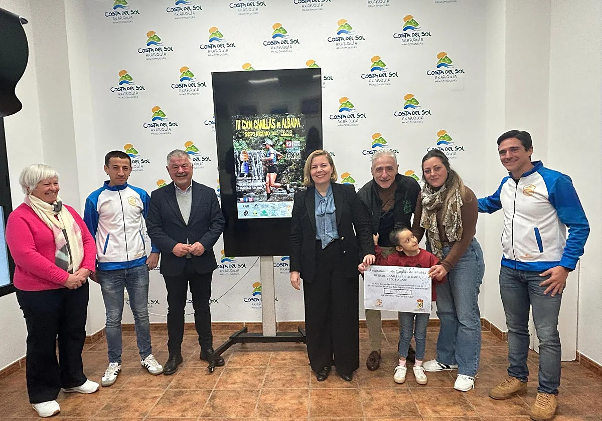 Canillas de Albaida convierte su carrera de 'trail' en esperanza para Alba, una niña con una enfermedad rara