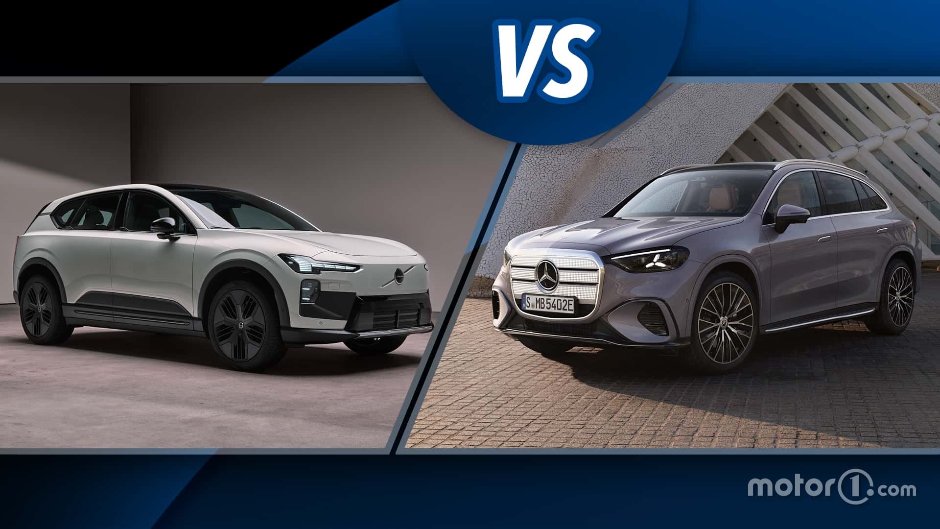 Volvo EX60 vs. Mercedes-Benz GLC, comparativa entre SUV premium eléctricos