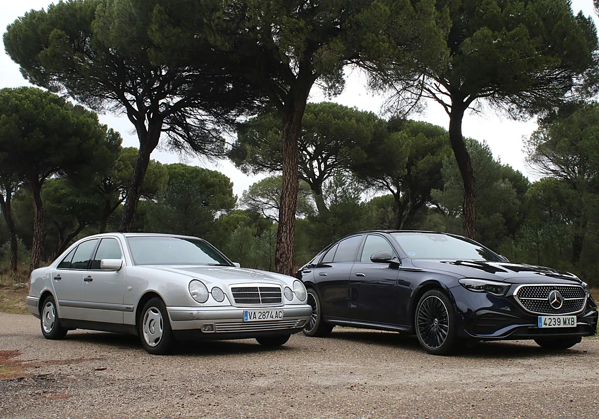 Un viaje de treinta años en Mercedes Clase E
