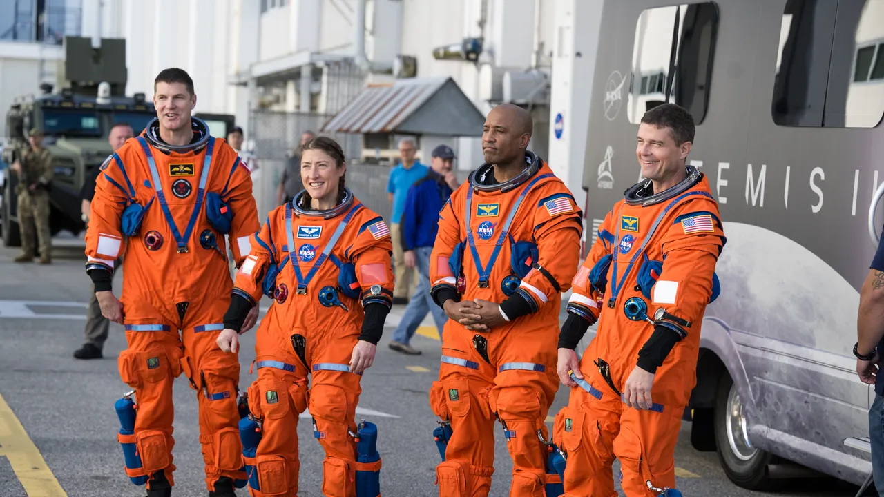 Por qué la tripulación de Artemis II está en cuarentena antes de su viaje hacia la Luna