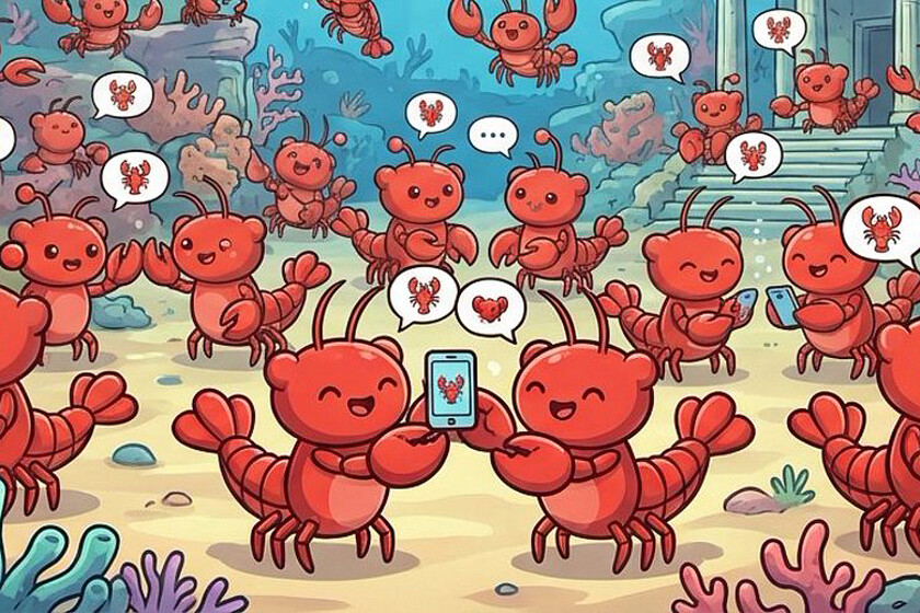 Moltbook es un fascinante proyecto de red social en el que solo las IAs pueden participar. Qué podría salir mal