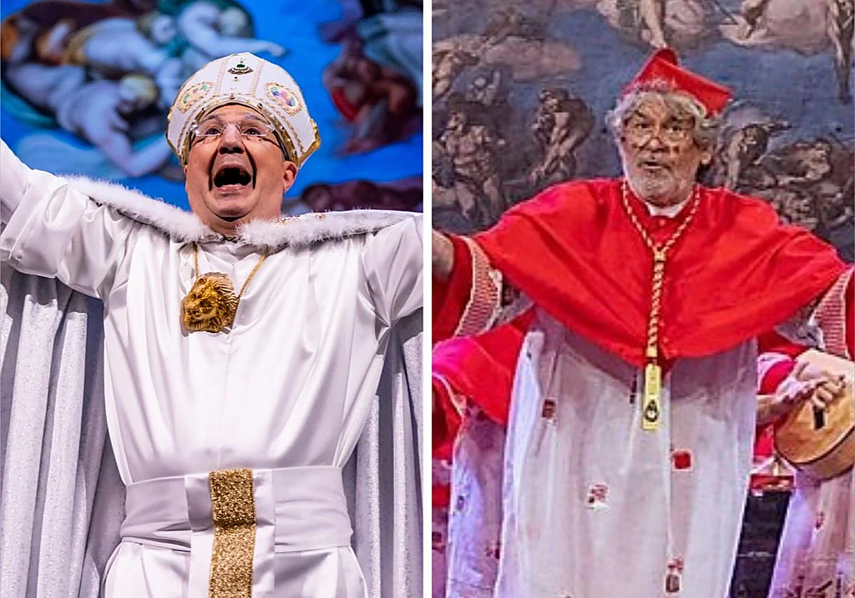¿Nueva copia en el Carnaval de Cádiz?: «Nuestro Papa León en los carnavales salió primero»