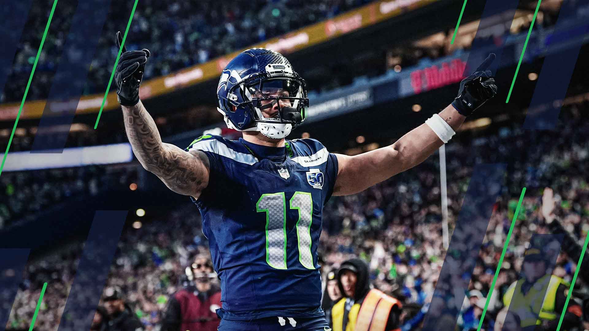 Jaxon Smith-Njigba’s Iconic Game: How it compares to past historic playoff performances