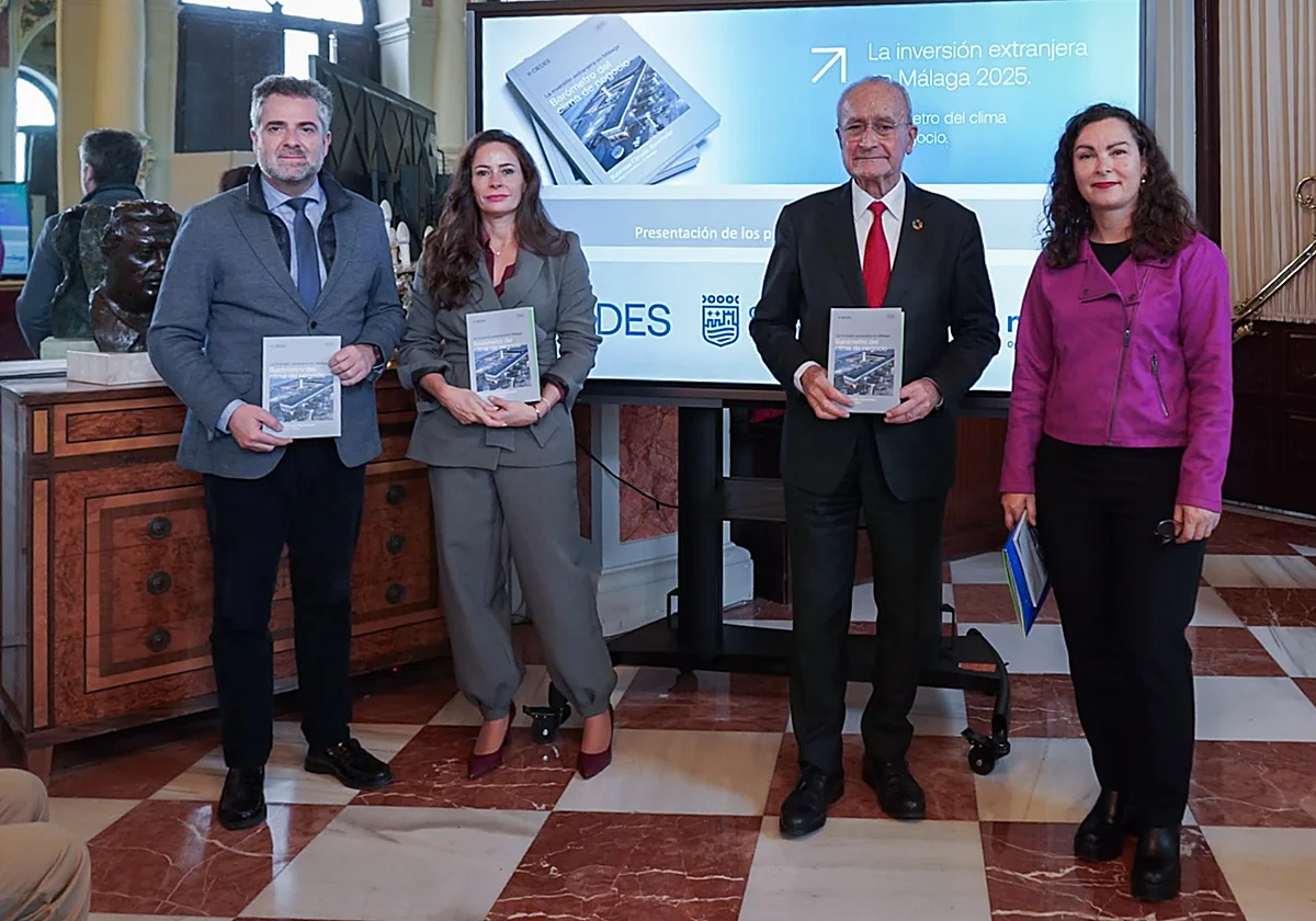 Málaga triplica en un año la inversión extranjera que recibe y refuerza su liderazgo andaluz