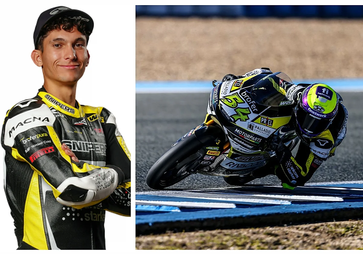 Jesús Ríos reescribe la historia del motociclismo malagueño a sus 18 años