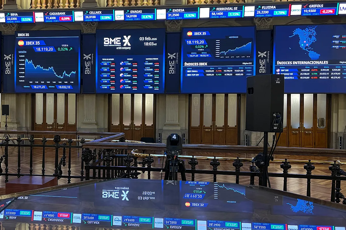 El Ibex se juega los récords con Santander