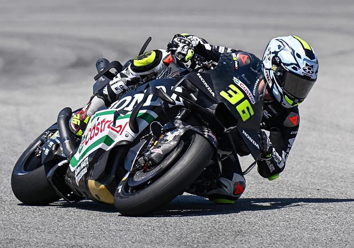 Joan Mir vuela con la Honda y Yamaha se detiene por seguridad