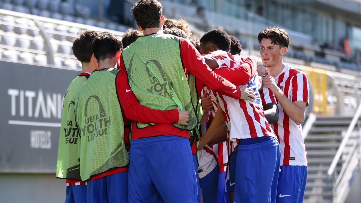 El Atlético se exhibe y estará en octavos de la Youth League
