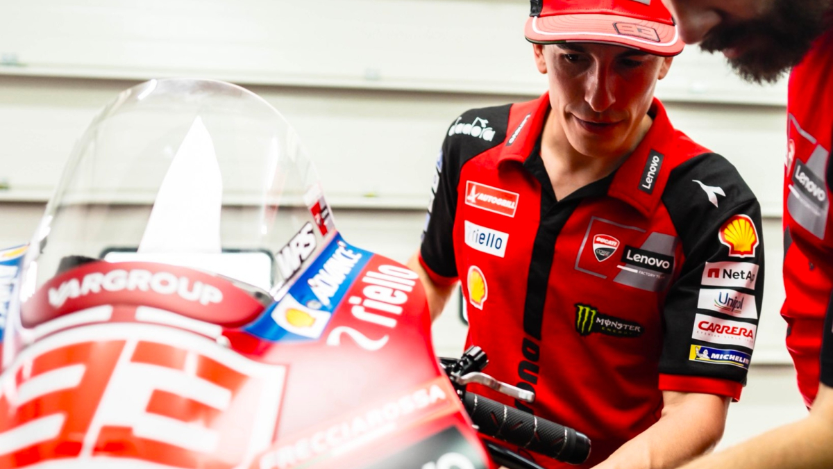 Marc Márquez ni se inmuta: "Noto mejor la GP26 que la GP25"<br>