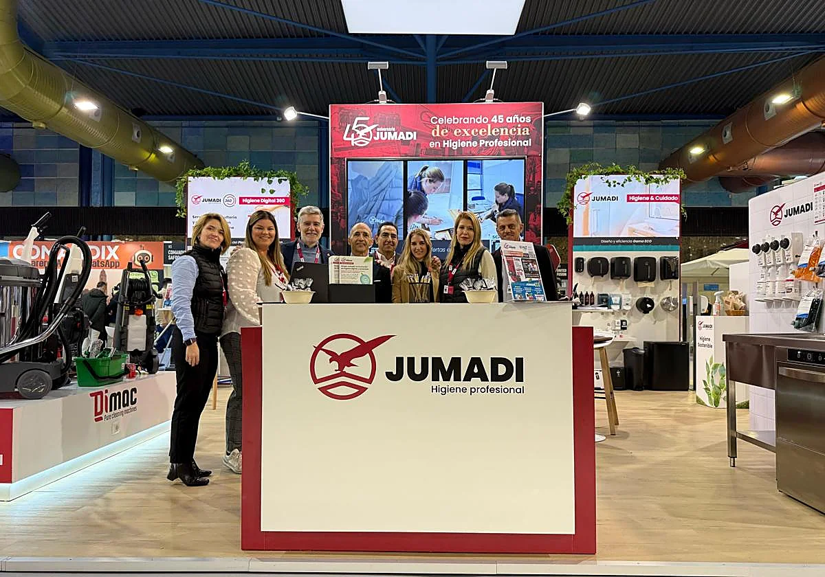 Grupo Jumadi se consolida como socio estratégico en higiene profesional en el salón H&T