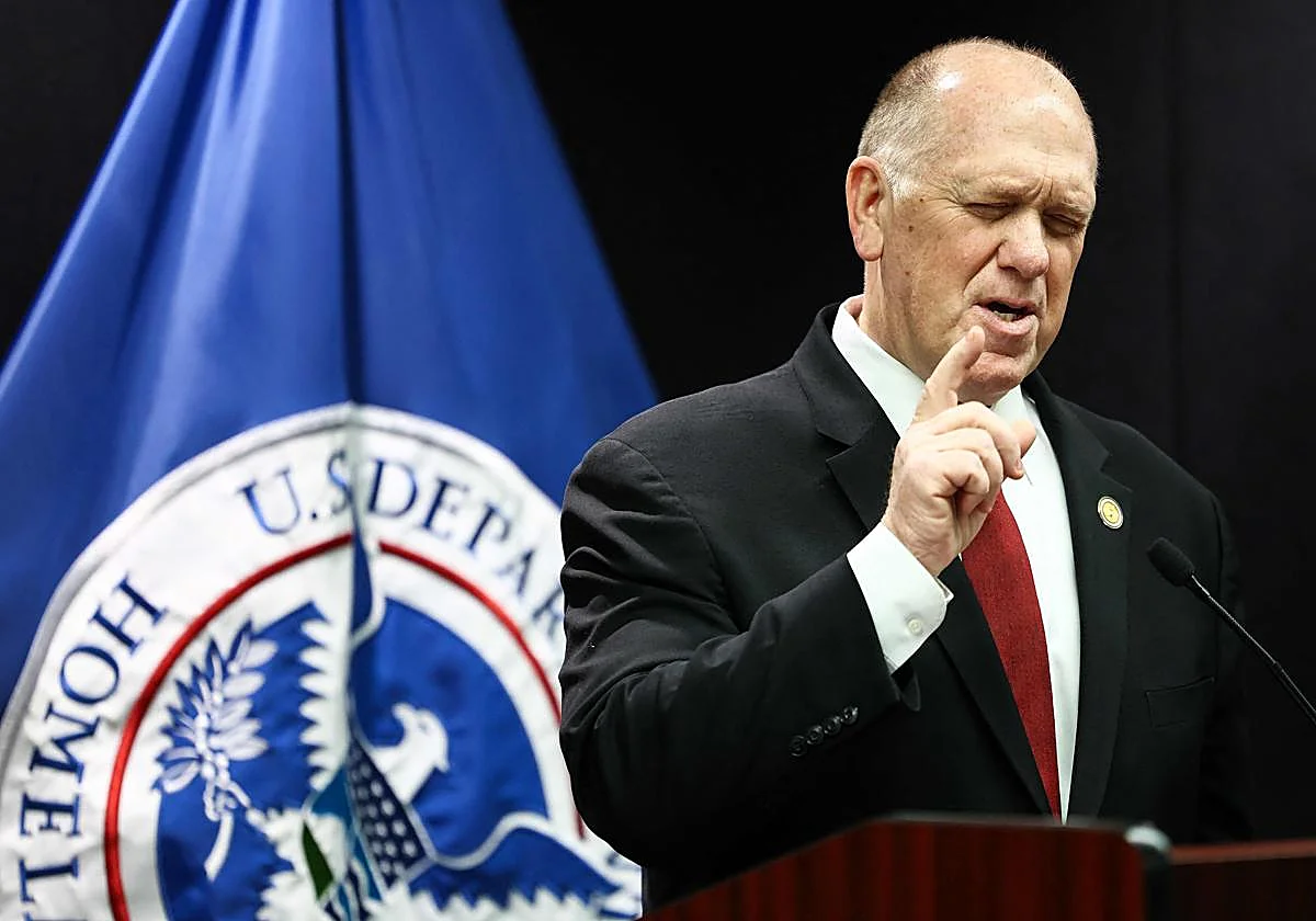 El 'zar de la frontera' enviado por Trump reduce en 700 agentes el despliegue del ICE en Minnesota
