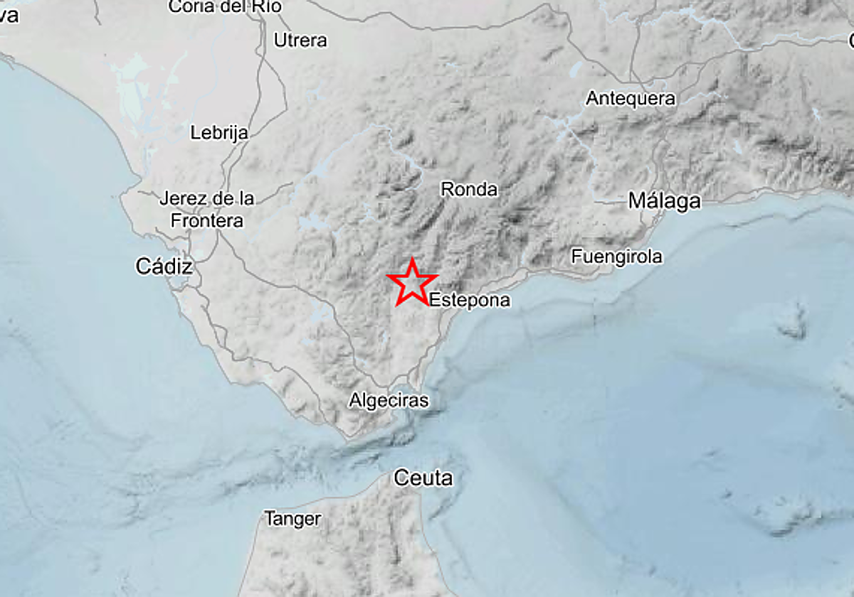Registrados tres terremotos en la provincia de Málaga en tres horas