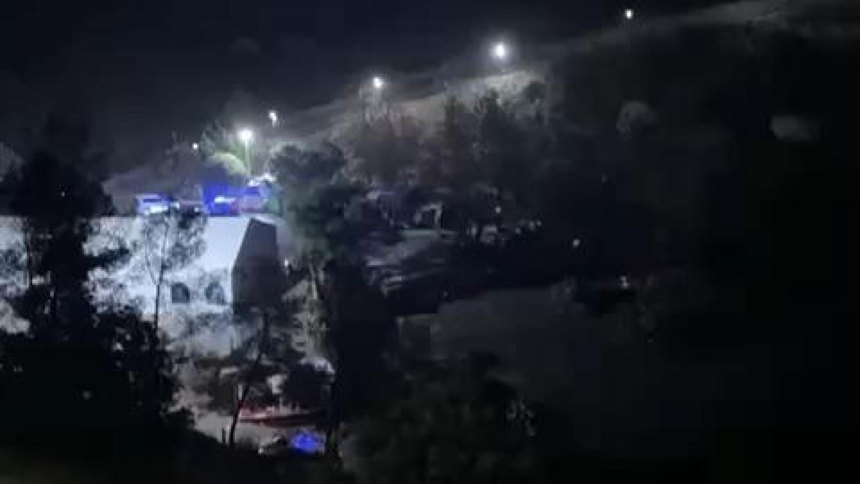 La Guardia Civil busca a una mujer desaparecida al caer a un río en Sayalonga (Málaga): trataba de salvar a su perro