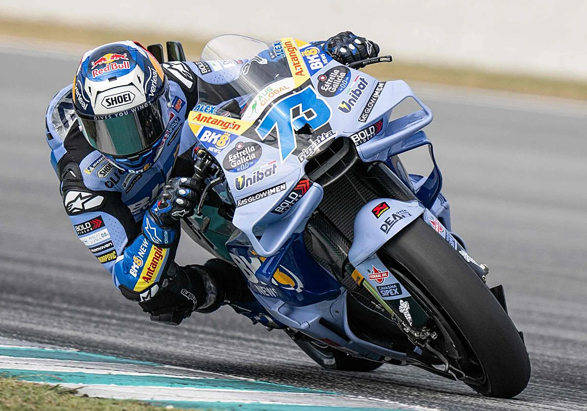 Álex Márquez revienta el crono y domina el test de Sepang