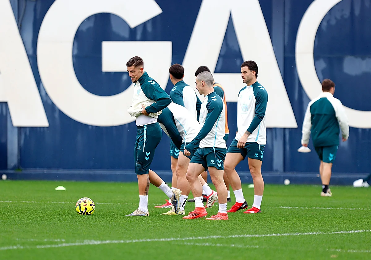 Sólo tres sesiones del Málaga para el partido frente a la Cultural Leonesa