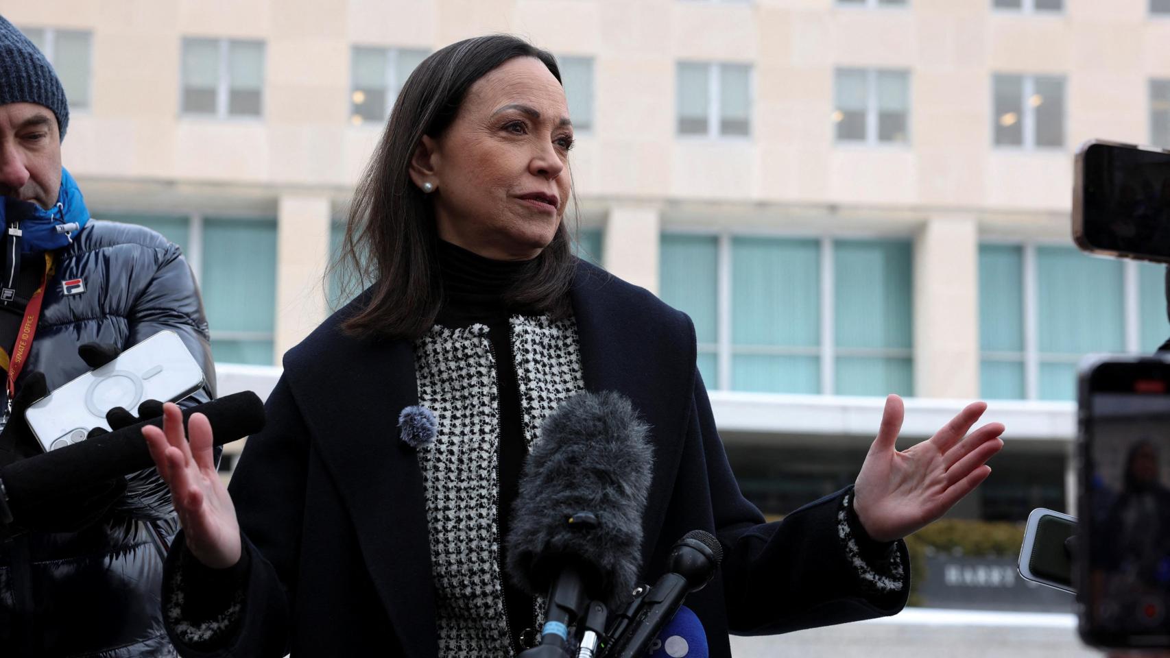 María Corina Machado desliza que Venezuela podría celebrar elecciones en menos de un año si Trump da luz verde