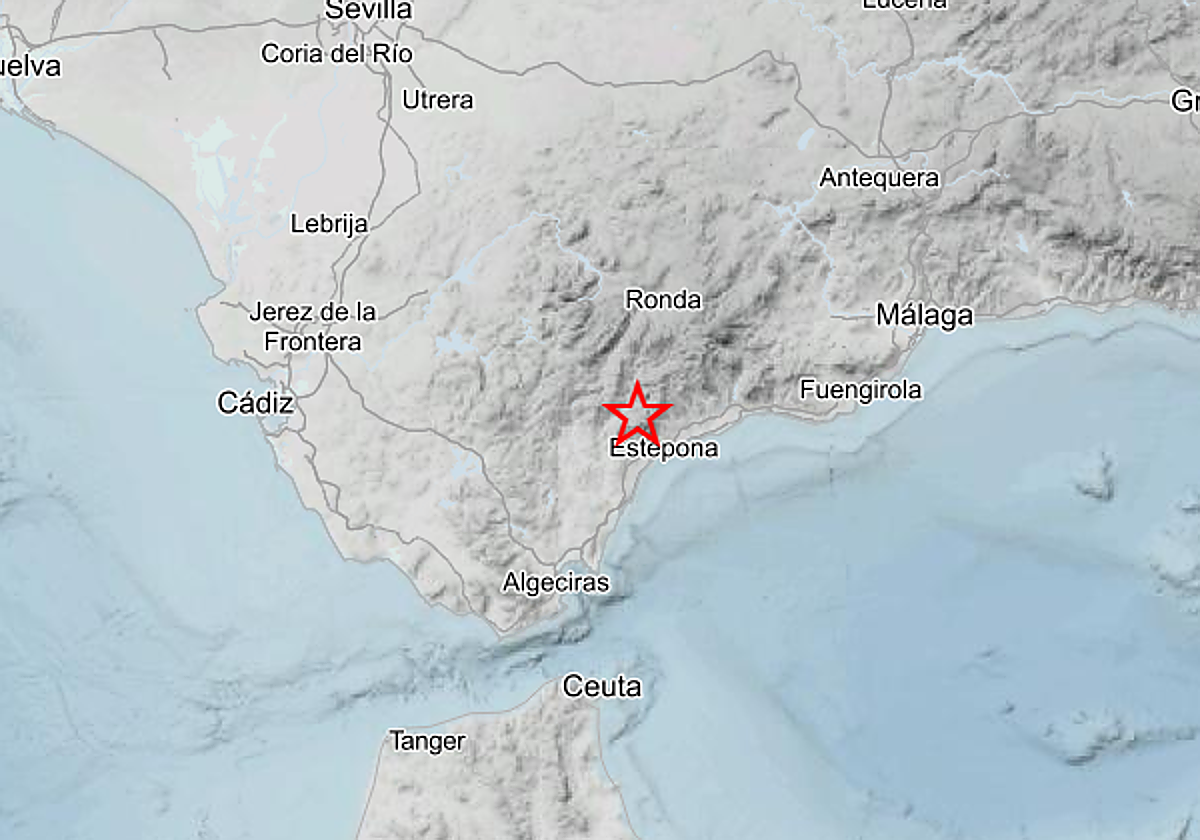 La provincia de Málaga registra diversos terremotos este jueves
