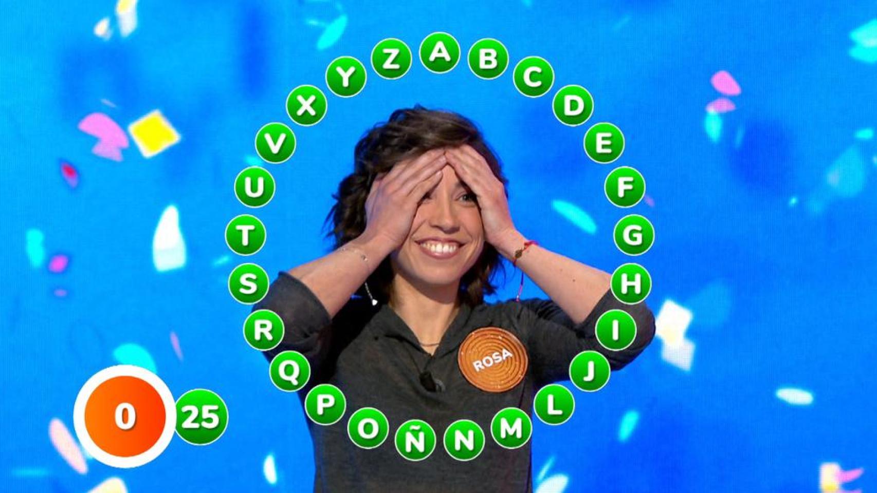 Ya es oficial: la profesora Rosa Rodríguez se lleva 2,7 millones de Pasapalabra tras completar el Rosco, el mayor premio de la TV