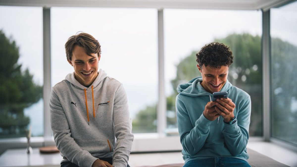 A Norris estos coches le recuerdan "a los F2" y Piastri le rebate en todo