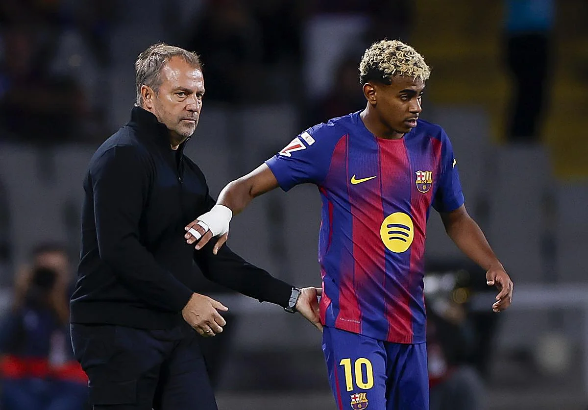 El diván de Flick pule a Lamine Yamal