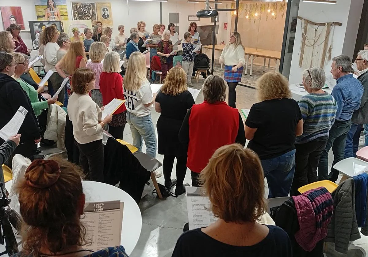 Costa del Sol pop choir leader: 'If you don't feel good, then I haven't done my job'