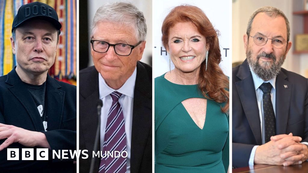 Cuáles son algunos de los principales nombres que figuran en los archivos de Epstein