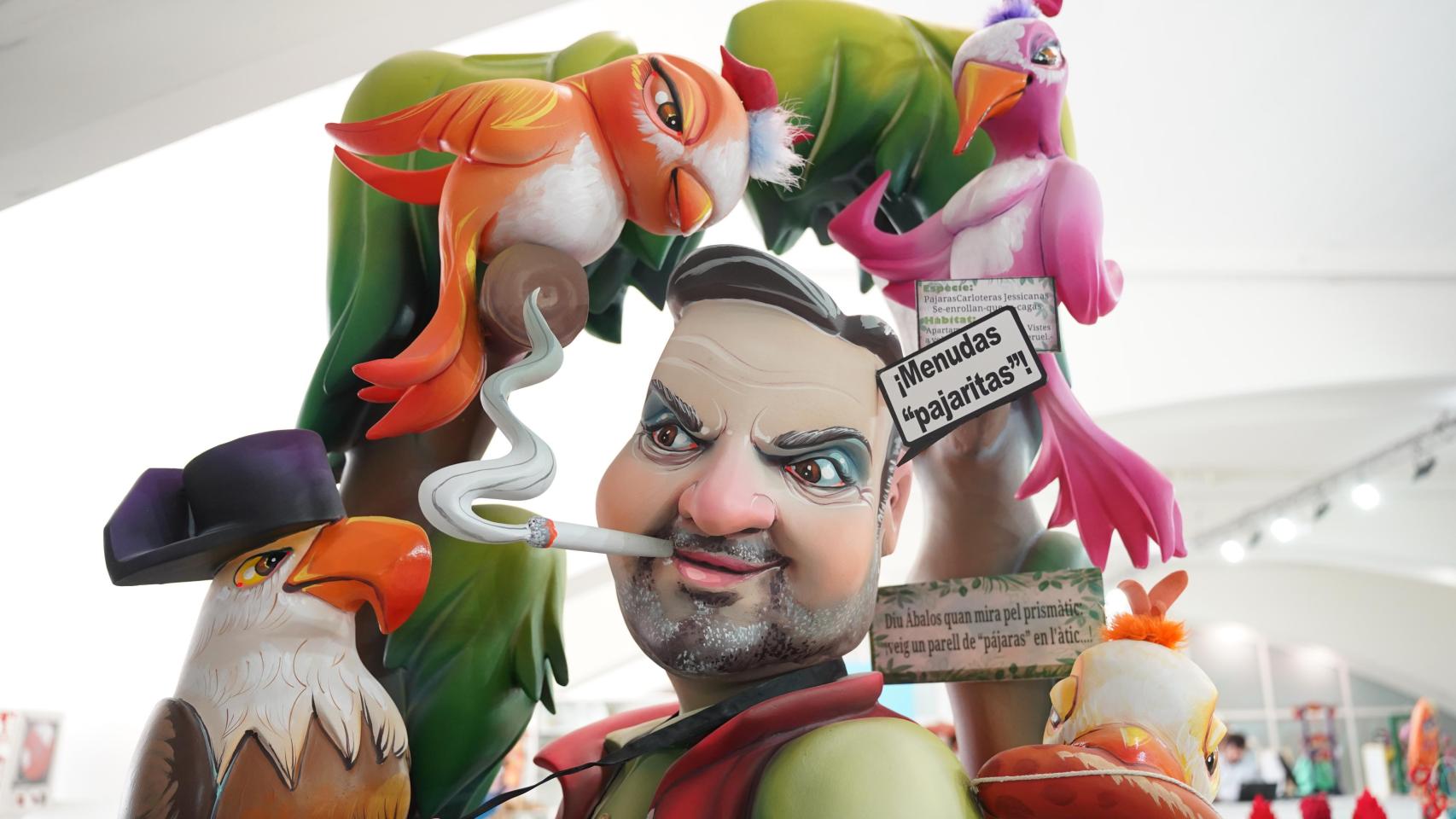 Ábalos y Trump arrasan en la Exposición del Ninot de las Fallas 2026 y Llorca debuta ante el espejo de Mazón