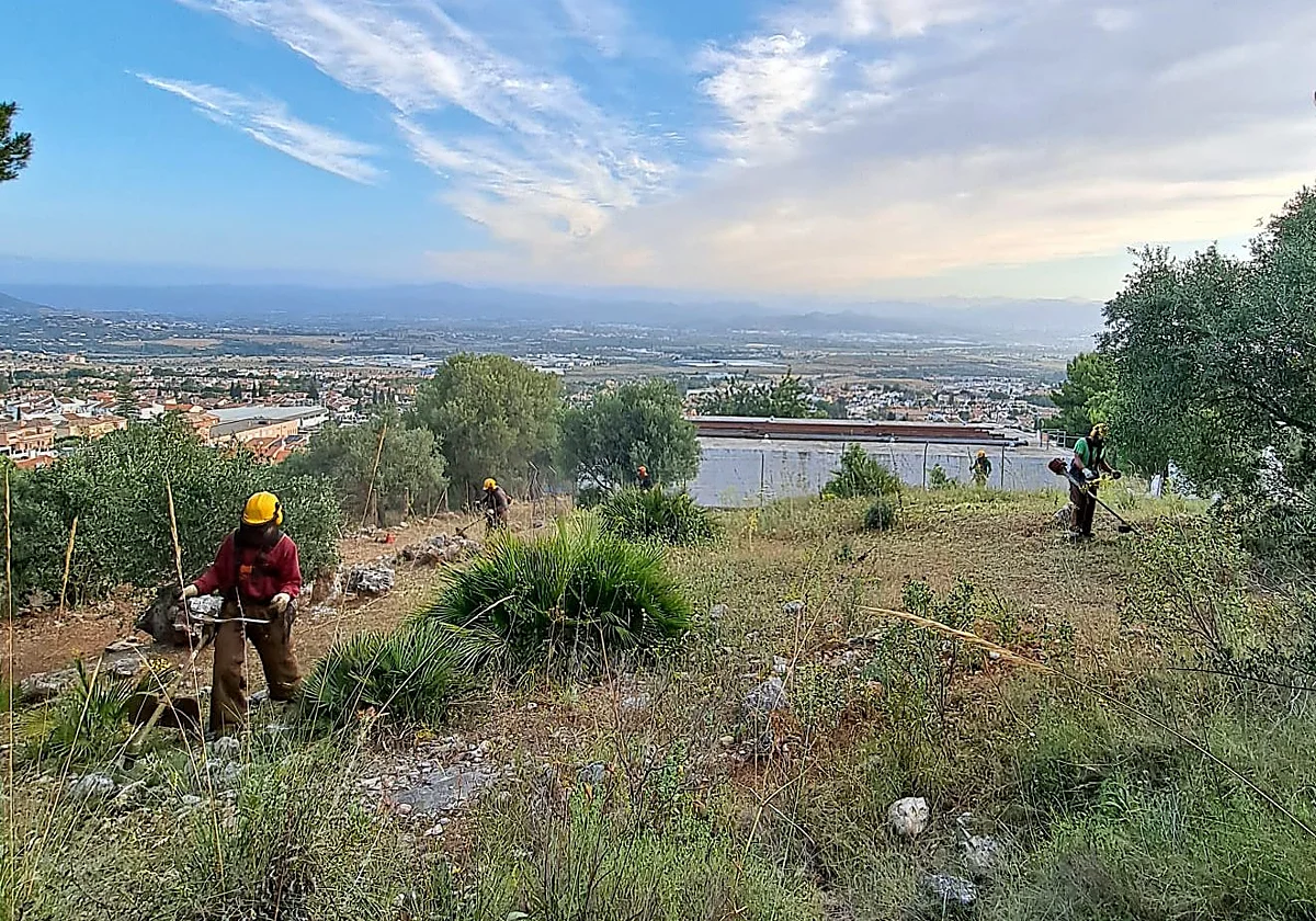 Así se prepara Alhaurín de la Torre frente a los incendios forestales