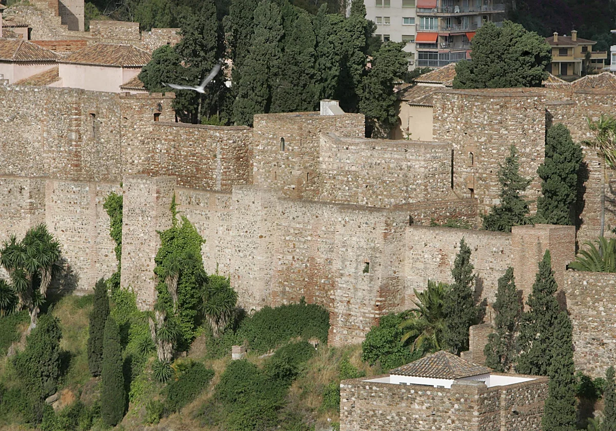 La Alcazaba y Gibralfaro cierran al público por la lluvia