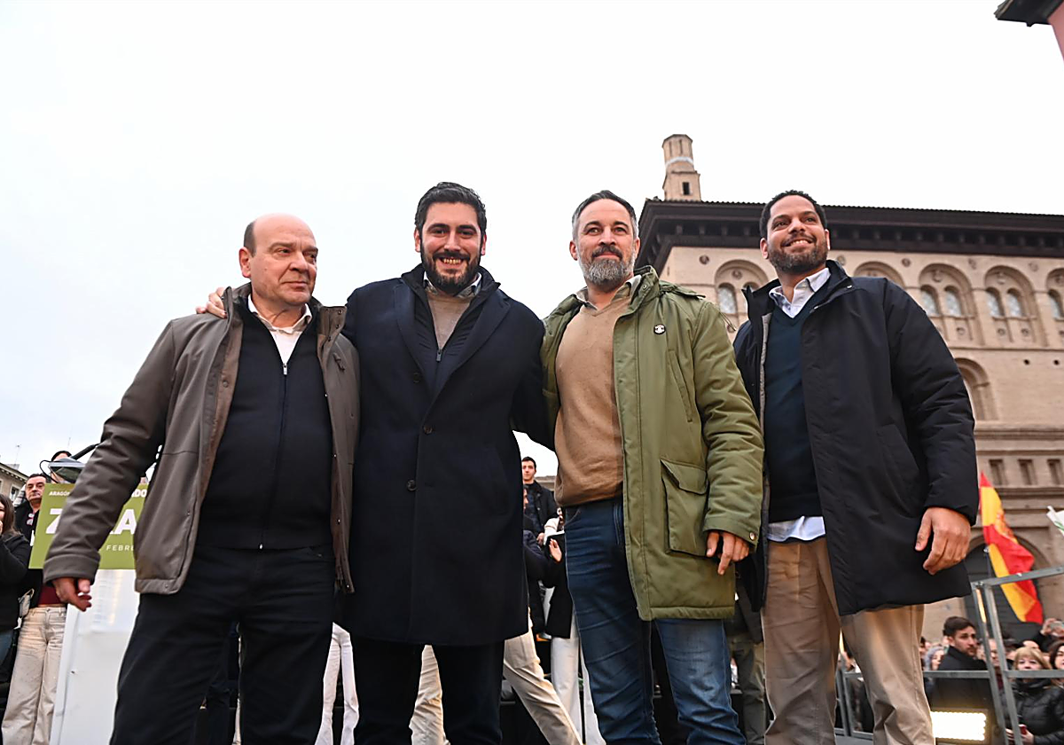 Aragón calibra el golpe de la 'ola Vox' contra la mayoría del PP y en el desplome del PSOE