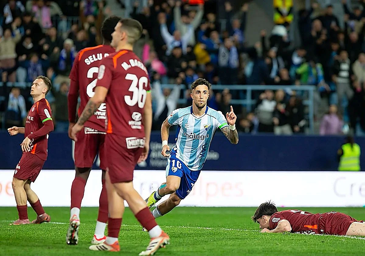 David Larrubia steals the show to seal comeback win for Malaga CF