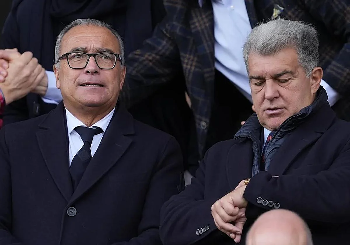 El compañero de pupitre de Laporta, nuevo presidente del Barcelona